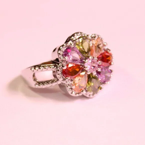 FLOWER RING - Picture 6 of 6